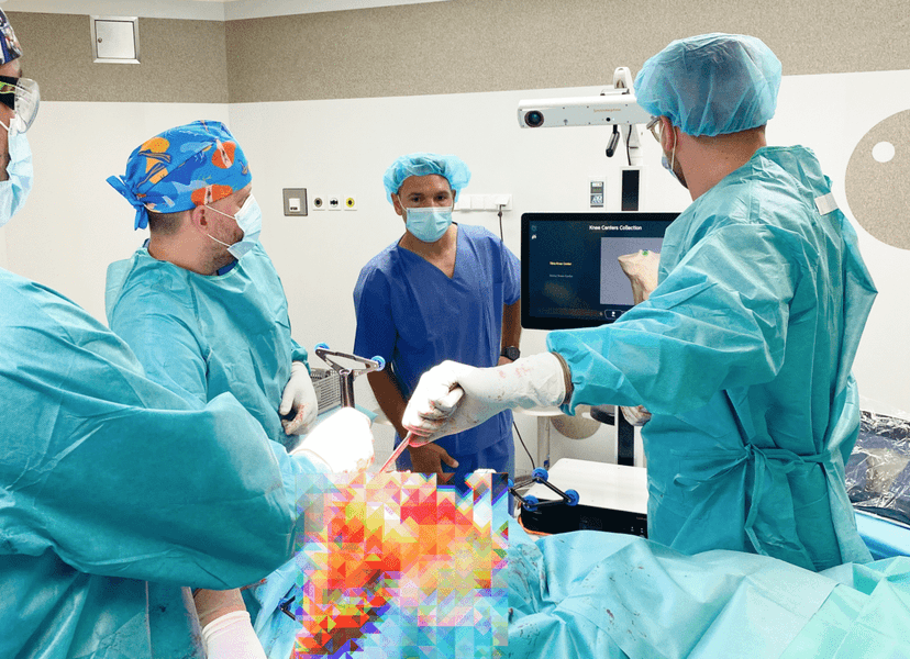 Pierwsze operacje kolan z wykorzystaniem nawigacji 3D Cori w Lublinie