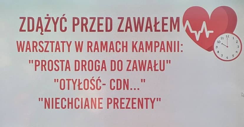 “Zdążyć przed zawałem”. Stowarzyszenie EcoSerce zwiększa świadomość czynników ryzyka chorób serca