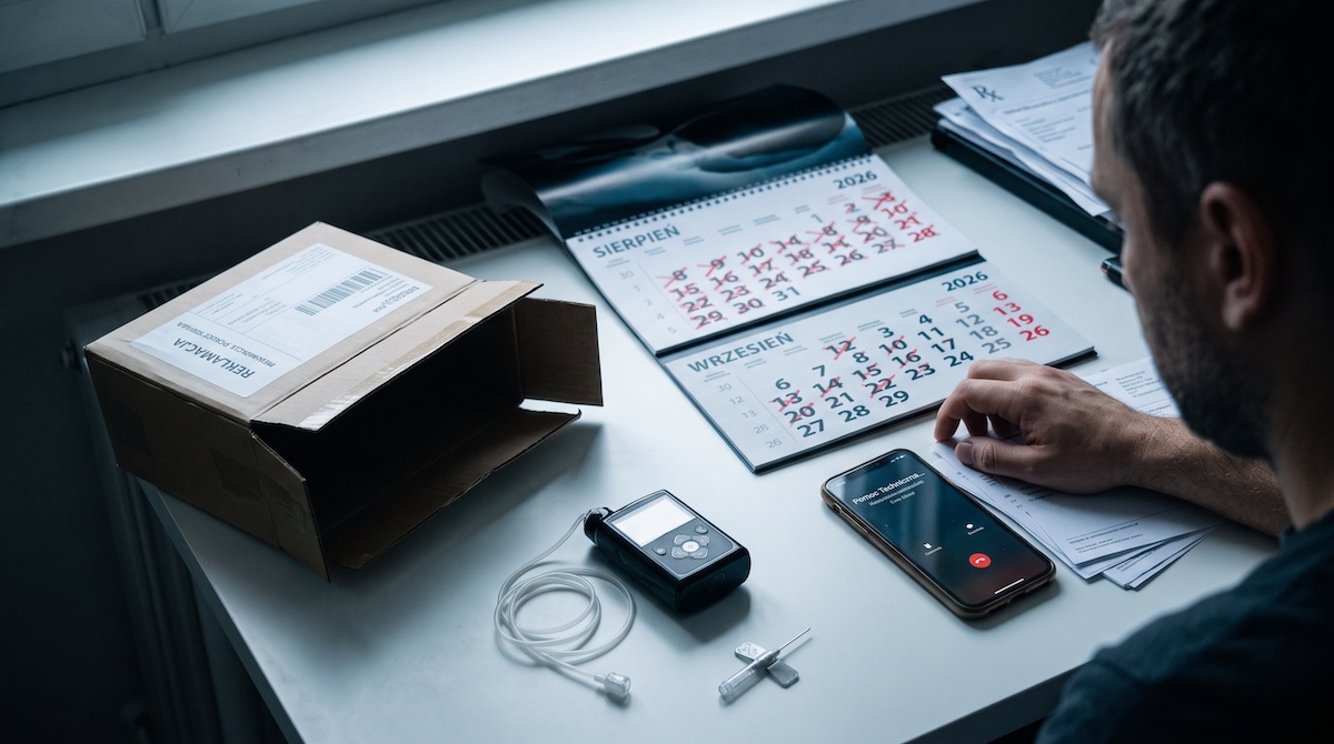 Co powiesz na ponad miesiąc bez trzustki? Medtronic uznał moją reklamację, a wkłuć do pompy insulinowej nadal nie mam